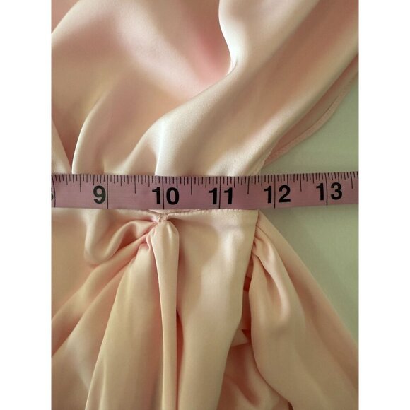 NWT RAMY BROOK Alexis Pink Mini Wrap Dress, Batwing Sleeves, Easter, Size 00 - Picture 5 of 9